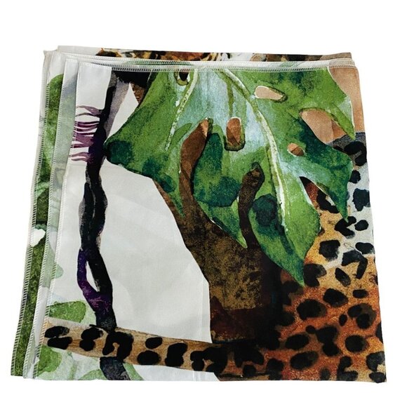 Leopard Wall Hanging Boho Decor 58x58" Fabric Mural Tapestry - Picture 7 of 7